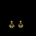 Emerald Polki Chandbali Earrings